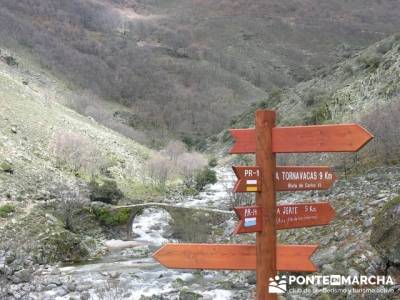 Los Pilones - Valle del Infierno en el  Valle del Jerte; senderismo sierra madrid